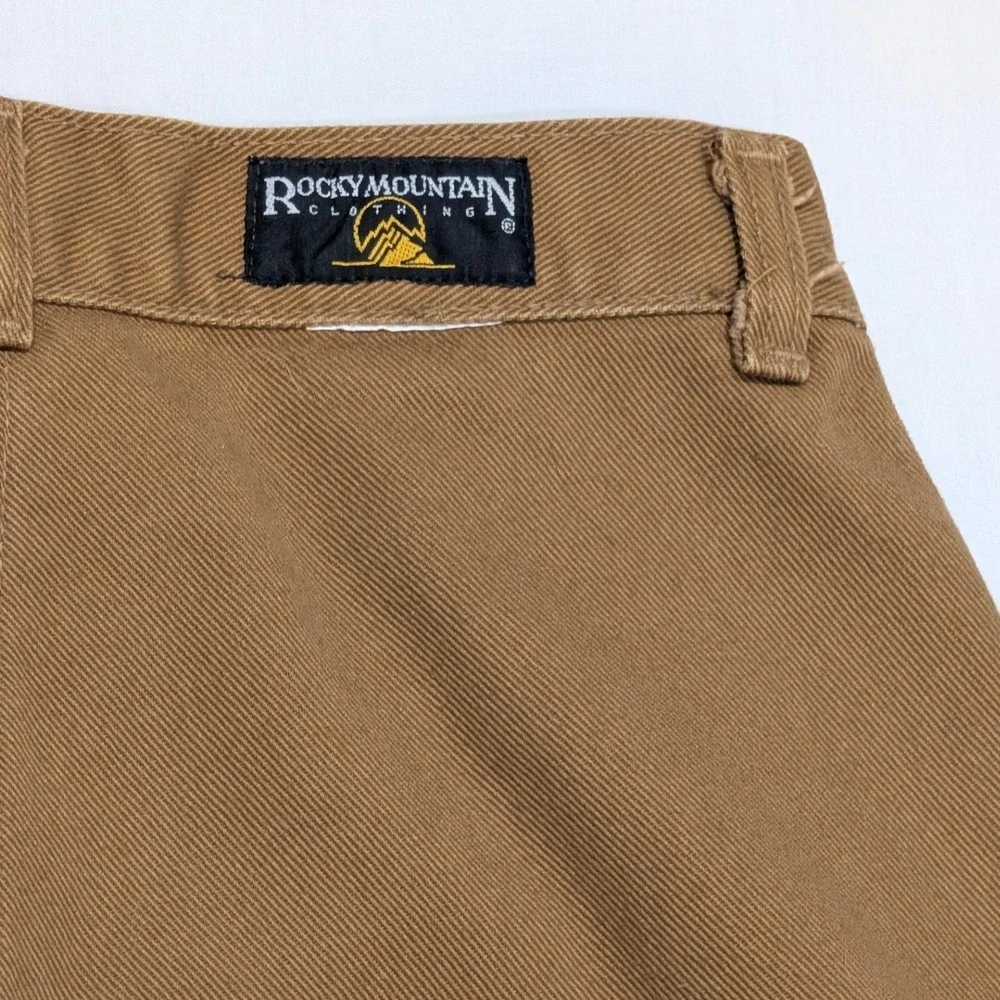 Rocky Mountain Clothing Co Vintage Brown High Waisted Western Pants Women 31/11